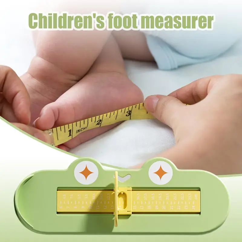 

Kids Foot Measuring Device Cute Frog Design Foot Measuring Devices Ruler Kids Foot Length Measure Gauge Foot Measuring Devices