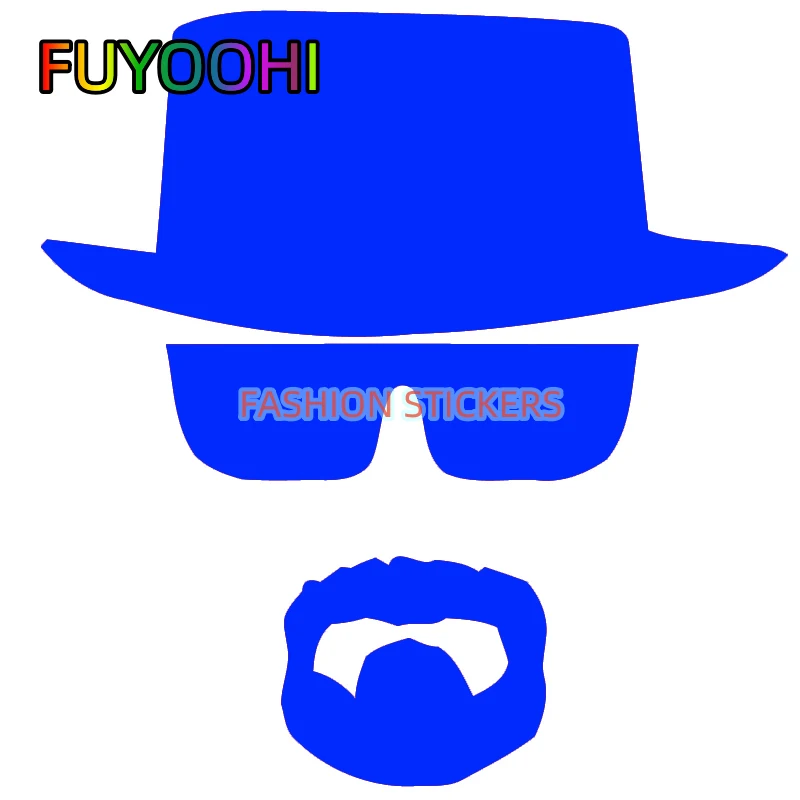 FUYOOHI Boutique Decals Exterior Accessories Heisenberg Vinyl Car Window Decal Breaking Bad Walt White Cook Funny Car Sticker