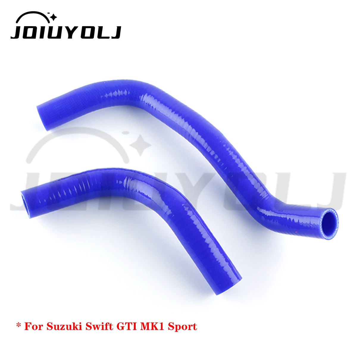2Pcs Silicone Radiator Coolant Hose Pipe Kit For 1986–1995 Suzuki Swift GTI MK1 Sport 1.3L G13B