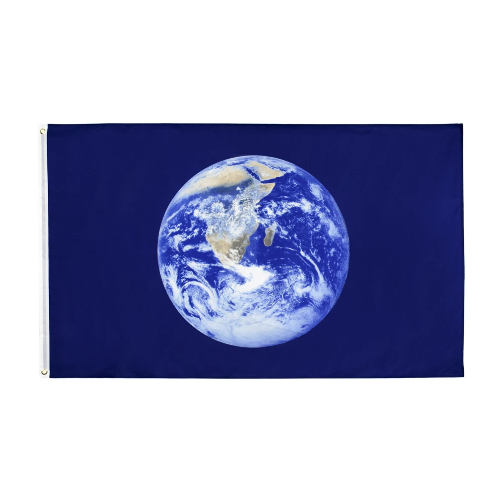 60×90 90x150 120×180CM Earth Day Flag Polyester Printed Banner Tapestry For Decor