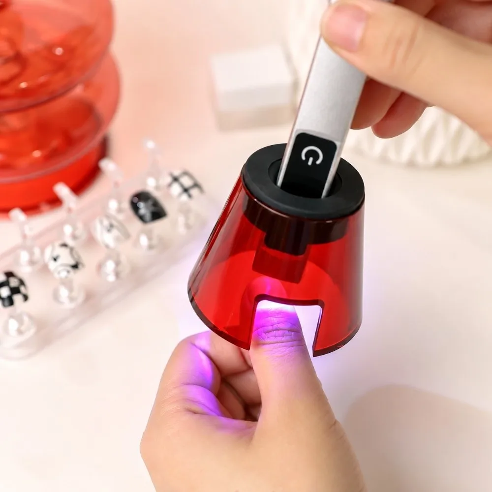 Universal Nail Light Shield Eye Protection Thickened Phototherapy Gel Lamp Cover Nail UV Lamp Protective Acrylic