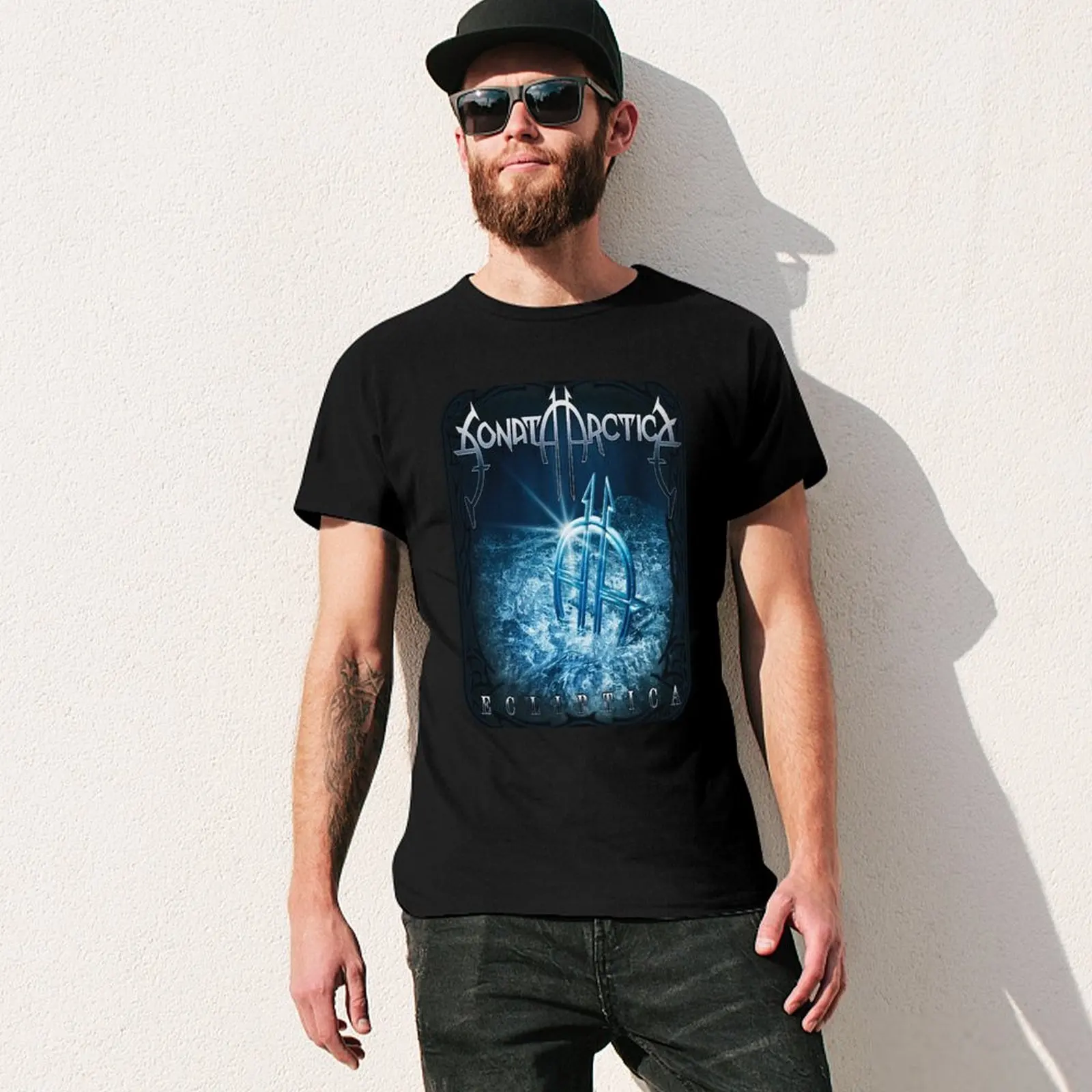 Sonata Arctica - Ecliptica T-Shirt Casual Lightweight Short Sleeve Top