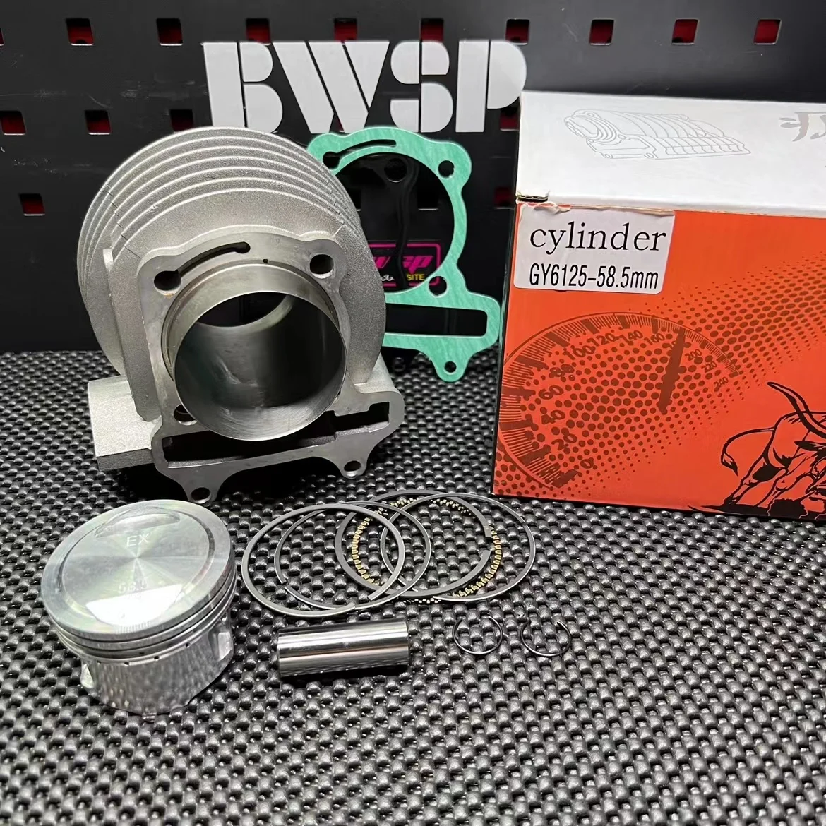 GY6 Cylinder Kit 58.5mm LF150T LIBERTY 157QMB 157QMJ 152QMI 160cc Big Bore Set Tuning Upgrade Engine Parts BWSP Perfomance NIBBI