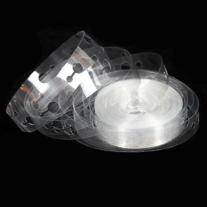 5m balão corrente balão acessórios diy balões fita ponto único furo duplo modelagem plástico aniversário festa de casamento decoração