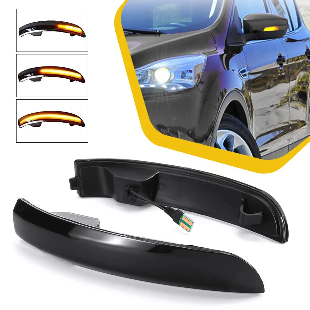 

2Pcs LED Mirror Turn Signal Light OE:1806305 1806306 Side Mirror Indicator Lamp Exterior Mirror Turn Signal Lamp Car Accessories