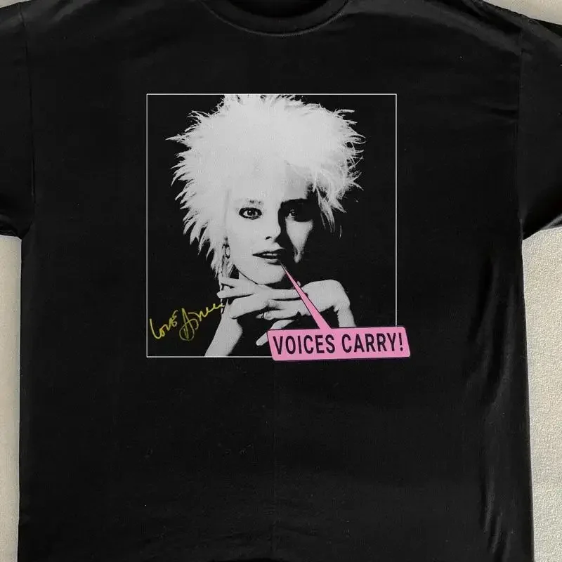 Vtg Voices Carry Aimee Mann Til Tuesday Cotton Black S 5Xl T Shirt