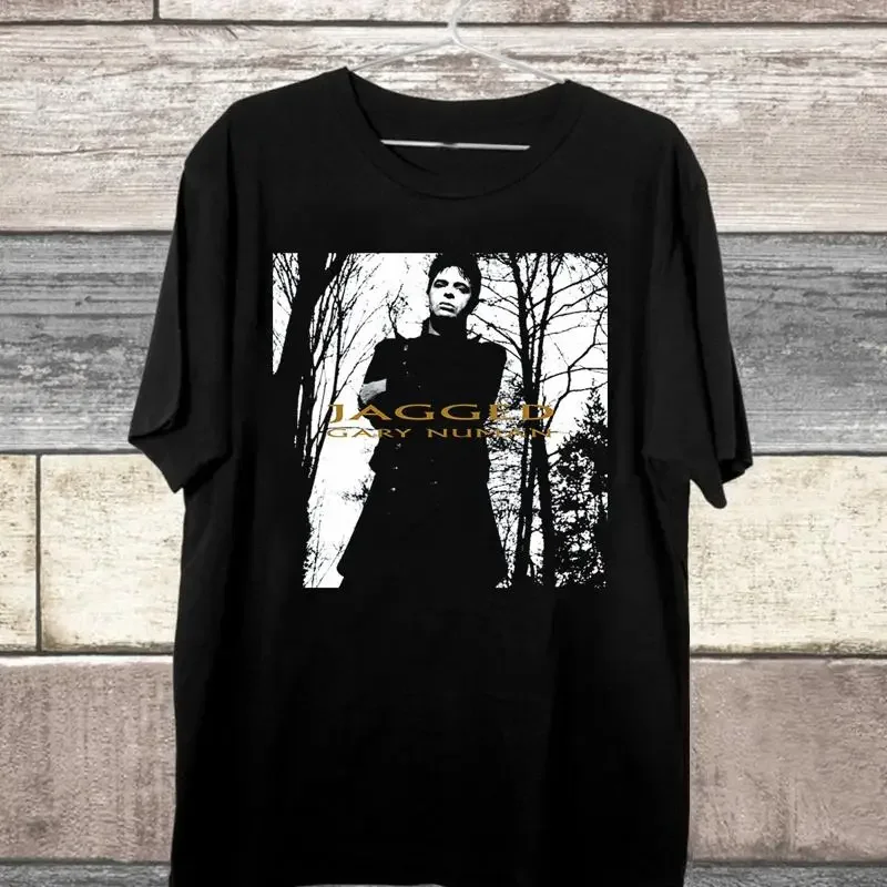 Gary Numan Jagged Album Black Adult T Shirt All Size S To 5Xl