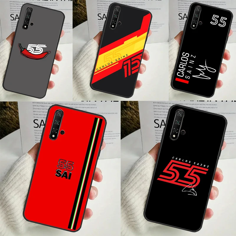 Carlos Sainz F1 Case For Huawei Nova 10 9 SE 11 Pro 11i 8i 7i 3i Y60 Y61 Y70 Y90 Y91 P20 P40 P30 Lite Cover