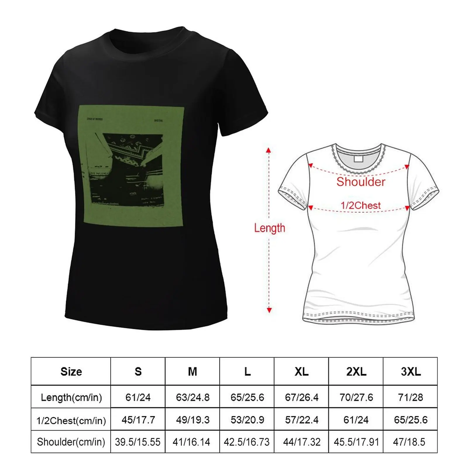Crash Of Rhinos - Distal T-Shirt Blouse summer clothes lady clothes plus size tops Women t shirt