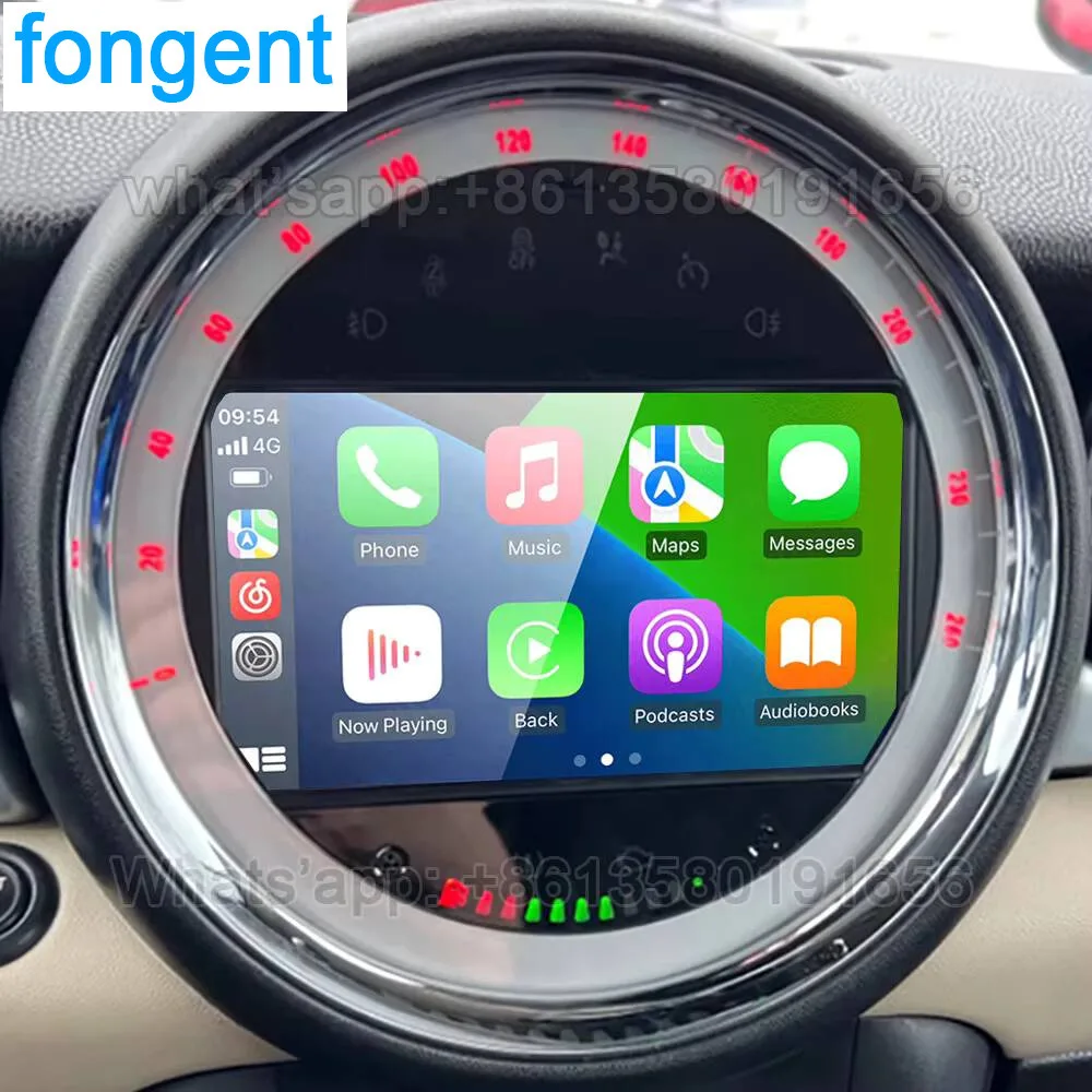 Для BMW Mini Cooper автомобильный радиоприемник мультимедийный головной блок R56 R57 R58 R60 2007 2008 2009 2010 2011 2012 2013 оригинальный стиль