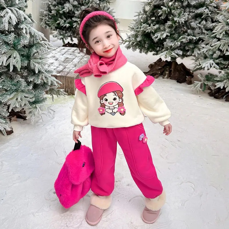 set-di-felpe-foderate-in-fce-per-ragazze-baby-autunno-inverno-2024-nuovo-abbigliamento-sportivo-in-due-pezzi-con-strato-base-abbigliamento-per-bambini