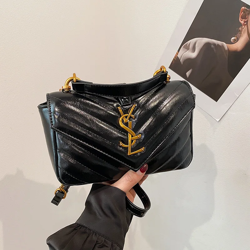 

2025 Exclusive Chain Strap Bag Women Luxury Shoulder Crossbody Sophisticated Chic Versatile Essentials New