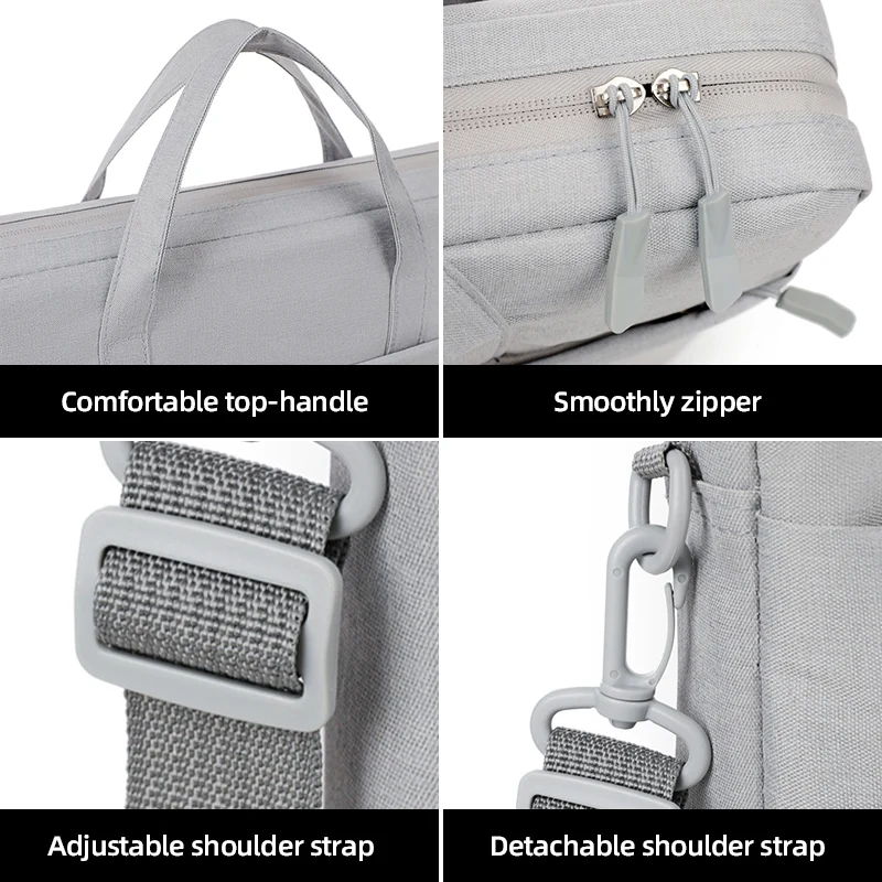 الرجال النساء حقيبة كمبيوتر محمول حقيبة كبيرة وثائق حقيبة كروسبودي عادية المحمولة الأعمال التنقل الكتف حزمة حقيبة ظهر ذات حمالة