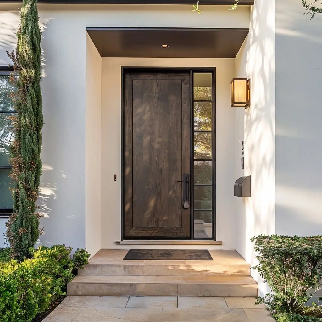 

Simple Luxury Design Entrance Door for House Both Aesthetically Pleasing Practical Exterior Door Hurricane Resistant Waterproof