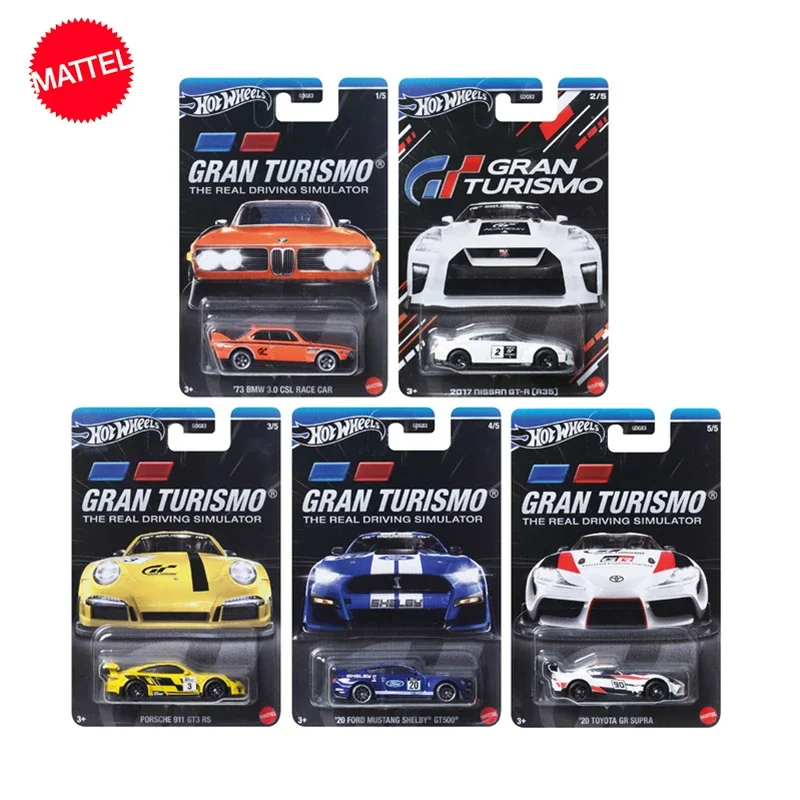 Оригинальный автомобиль Mattel Hot Wheels 1/64, литый под давлением Gran Туризм Nissan BMW Toyota Supra Porsche 911, коллекция игрушек для мальчиков