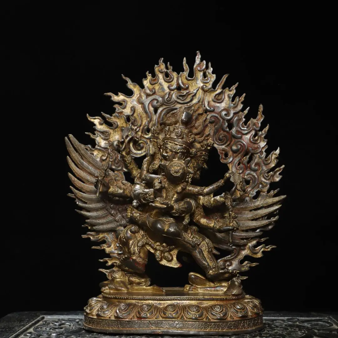 Tibetan Buddhism Hayagriva Puba Vajra Buddha Happy Buddha Statues Temple Worship Home Buddhist Altar Meditation Sculpture