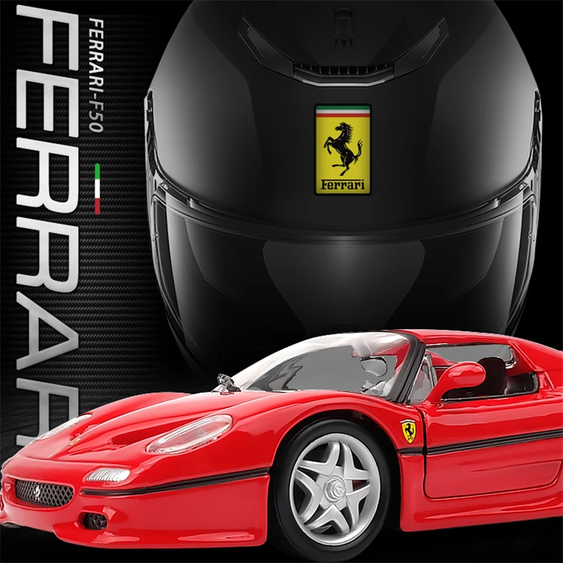 Bburago 1:24 Ferrari F50 Alloy Sports Car Model Diecasts Metal Toy Vehicles Car Model High Simulation Collection Childrens Gifts