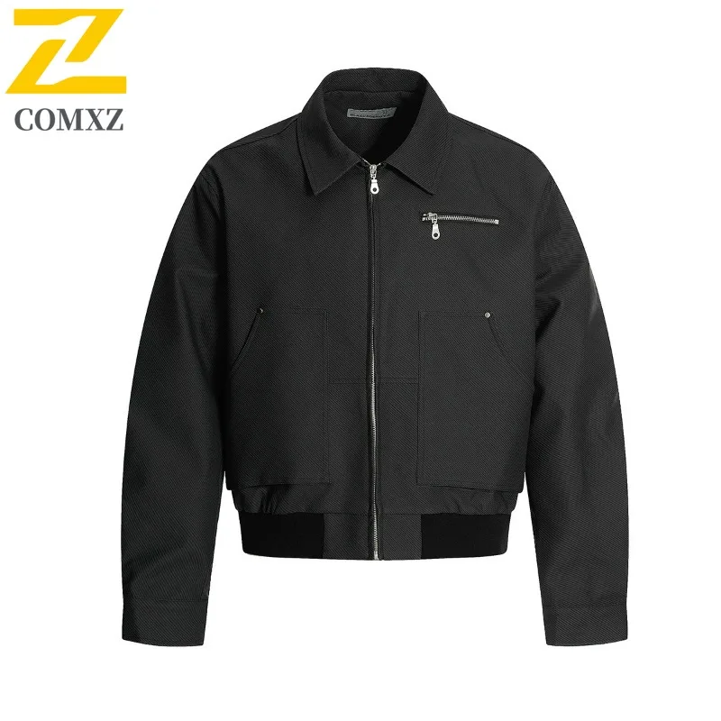 

COMXZ Мужчины Chaqueta 2025 Красивый Дизайнер Normcore Открытый Приключения Кемпинг Высокое Качество Туристические Куртки Велоспорт Дышащее Пальто