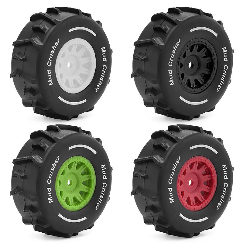 

4 шт., 72 мм, песчаная шина с коротким курсом для Arrma 1/16 MOJAVE GROM, детали для обновления радиоуправляемого автомобиля, аксессуары