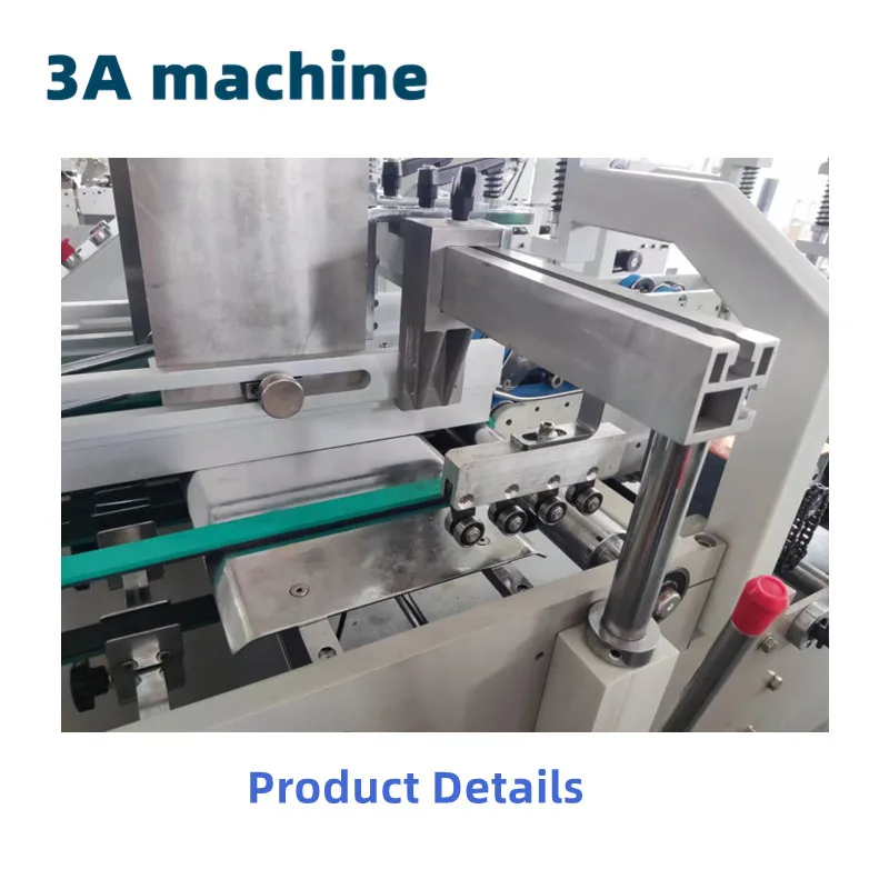 CQT-650 Side Glue Box Straight Line Box Folder Gluer Machine Pre-Folding & Gluing Suitable for Mobile&Tech Accessory Packaging