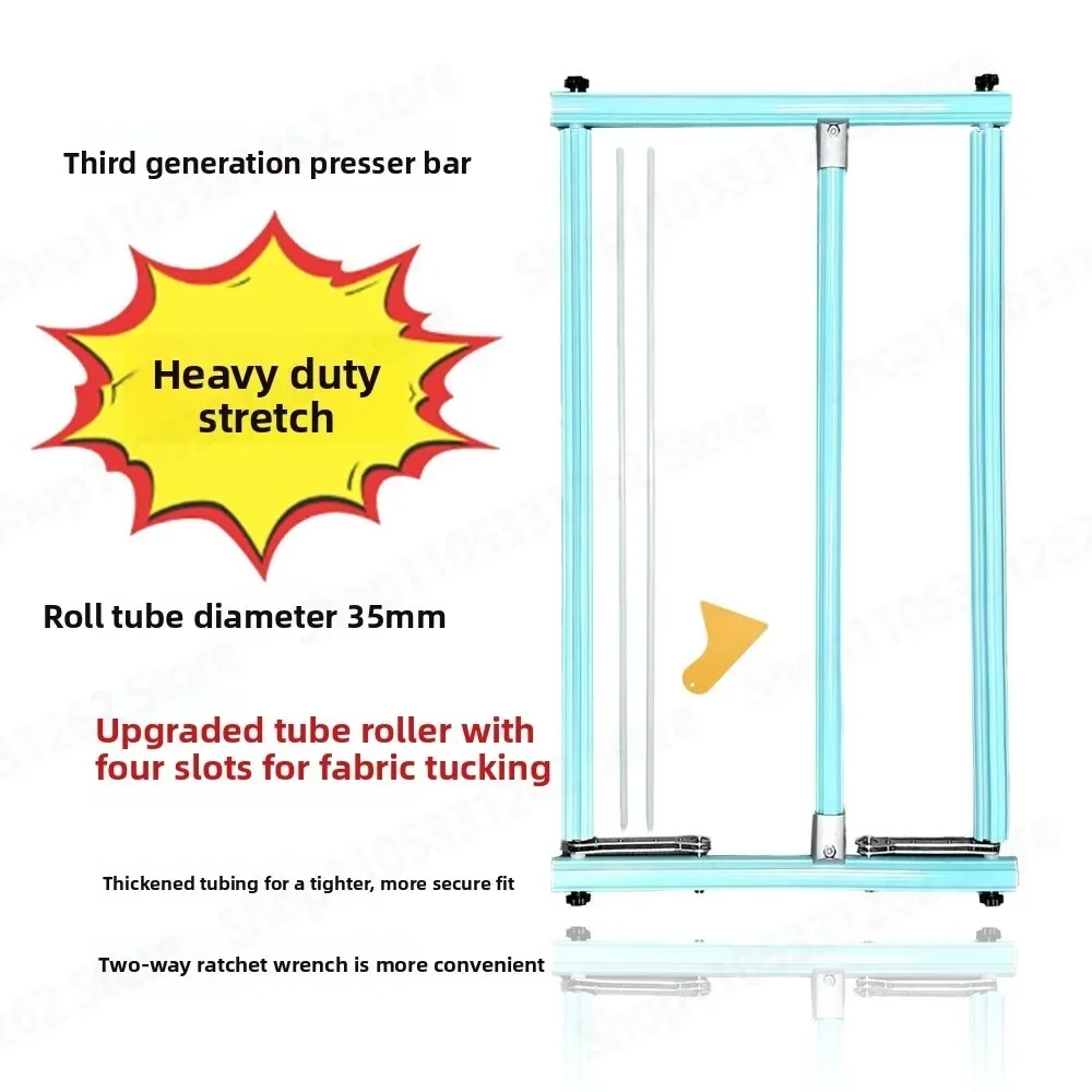 Tianqing Yanyu Heavy Duty 4 Slot Ratchet Embroidery Hoop 35mm Thickened Aluminum Cross Stitch Frame