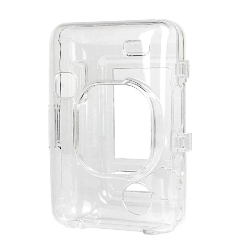 Protective Clear Case for fujifilm Mini Liplay Camera Crystal Hard Shells with Strap Protective Skin Carry Hard Shells