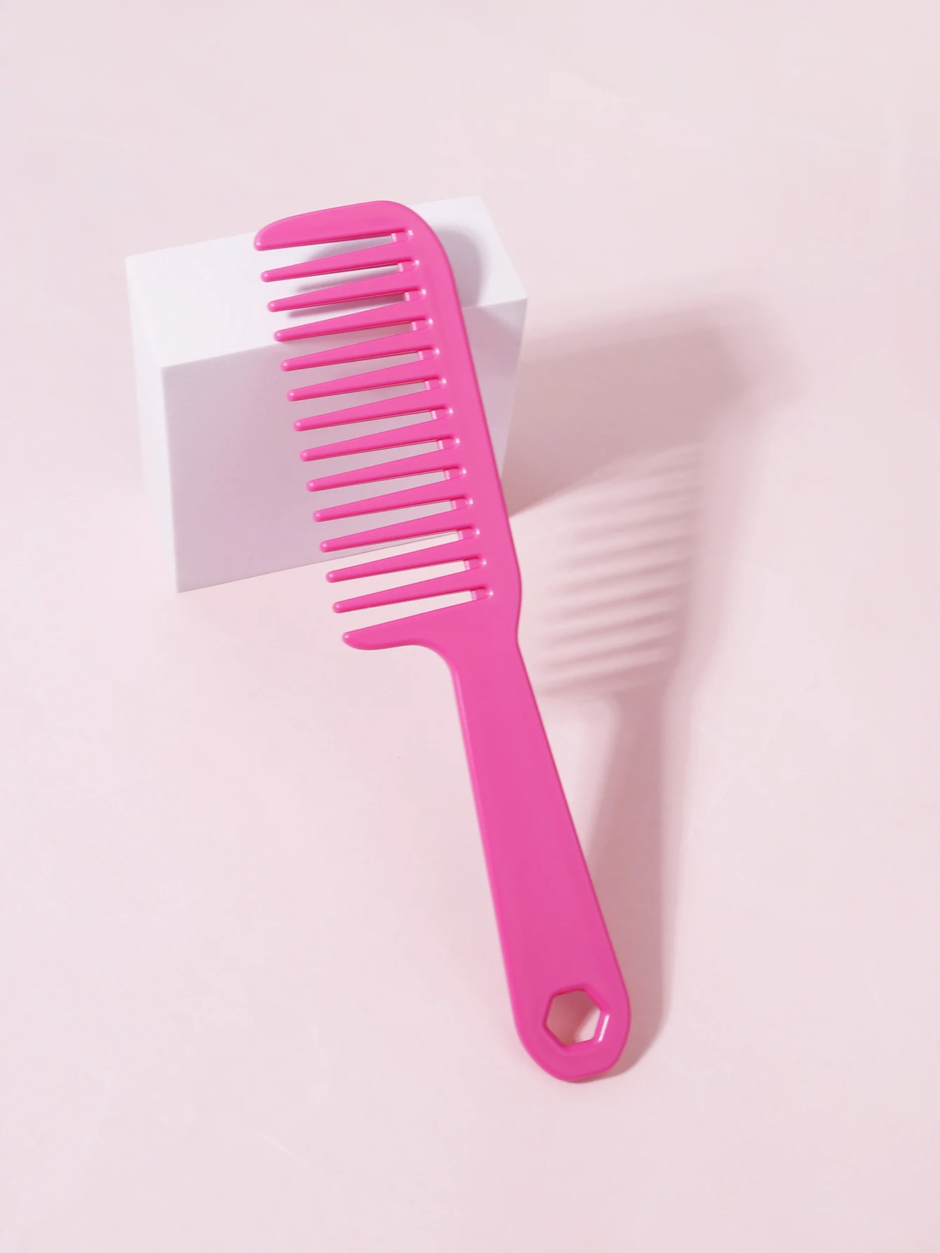 مجموعة مشط 1/2 قطعة، مشط ذو أسنان واسعة، مشط دش، مناسب للشعر الجاف والرطب، خاص للشعر المستعار الحقيقي