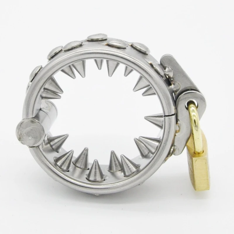 Anillo escrotal con peso, colgante de espina, sujeción, entrenamiento de estiramiento, entrenamiento SM de metal de acero inoxidable, para hombre y mujer