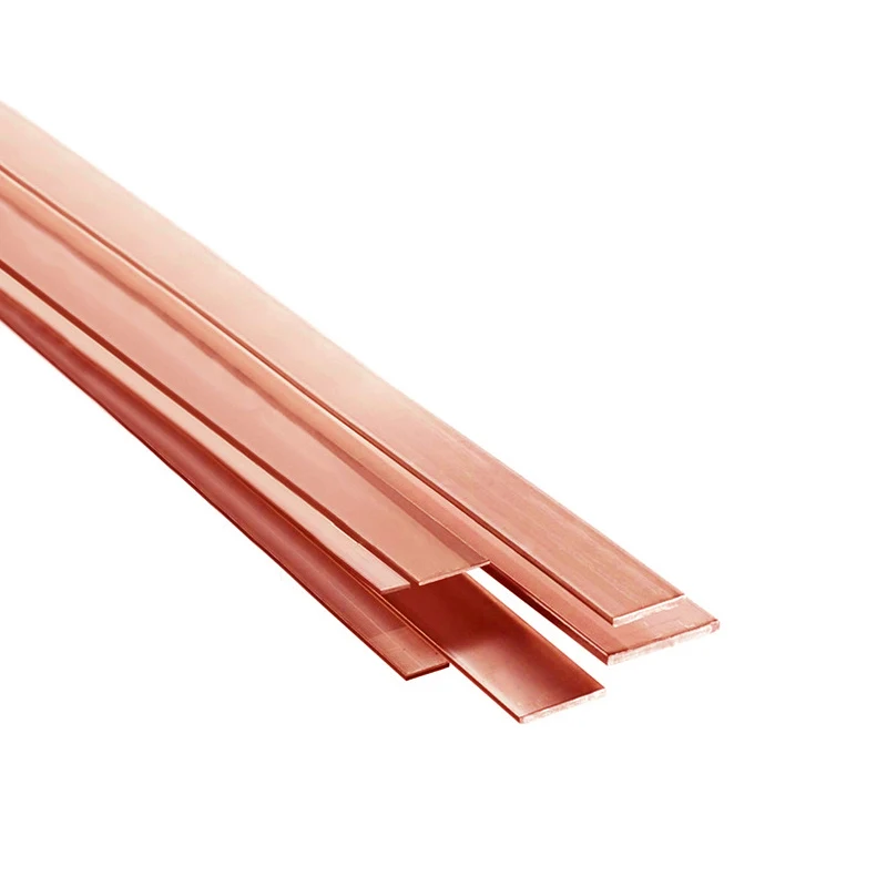 1Pcs 99.9% Pure Copper Thickness 1mm-8mm Copper Strip Red Copper Pad Copper Foil Copper Plate Bar DIY CNC Material