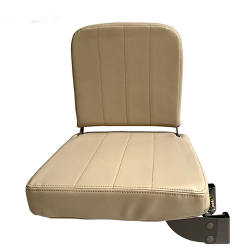 Mini Bus Double Folding Seats Cloth RV Metal and Foam General Seat for Higher Automobile 500*450mm HS-JLZY-D7A CN;SHA