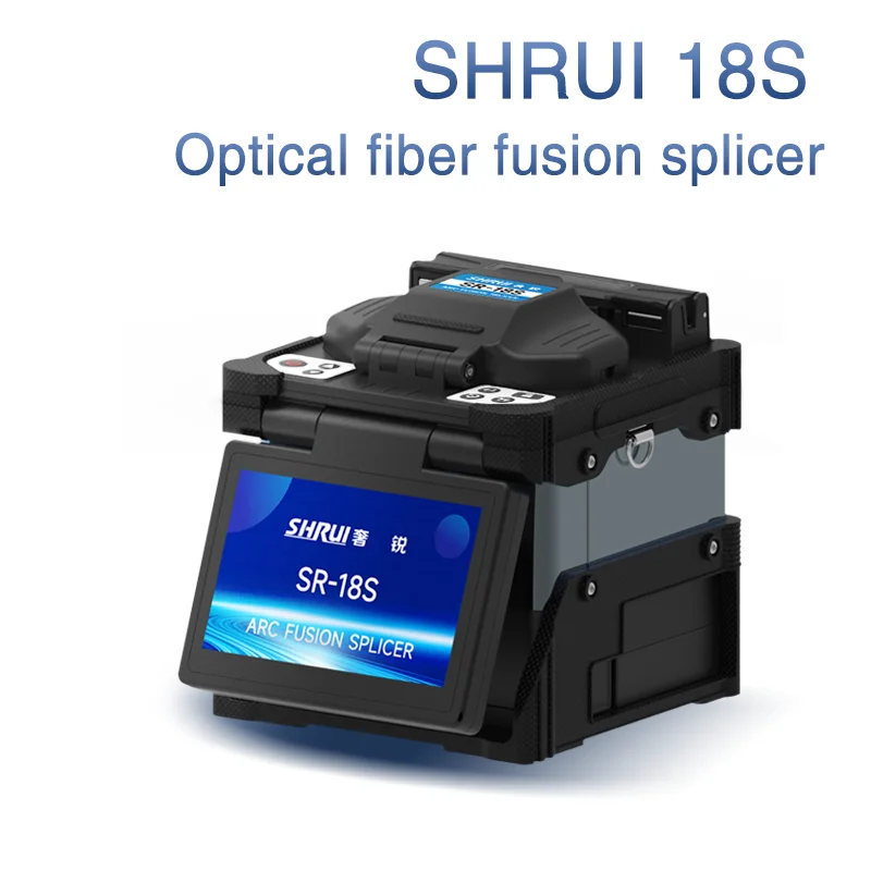 2026 new model 6 motor splicing machine core to core alignment optic fiber fusion splicer SHRUI SR-18S