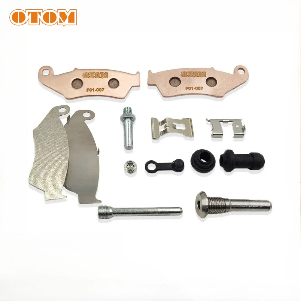 For Nissin Motorcycle Front Rear Brake Caliper Repair Kit Pin Spring Pads Fit HONDA YAMAHA KAWASAKI SUZUKI Off-road Dirt Bikes