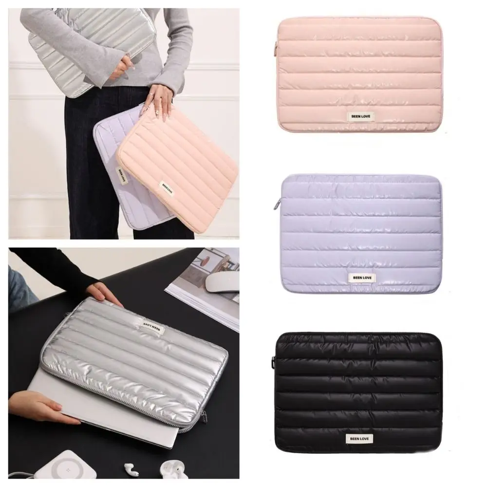14Inch Laptop Sleeve Cover Bag Korean Style Soft Case Computer Protective Case Lightweight Notebook Sleeve Pouch