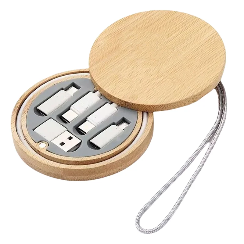 TKOH-Travel Case محول محول متعدد USB طقم محول USB C إلى نوع C/IOS جهاز/مجموعة كابل شحن سريع صغير 65 واط