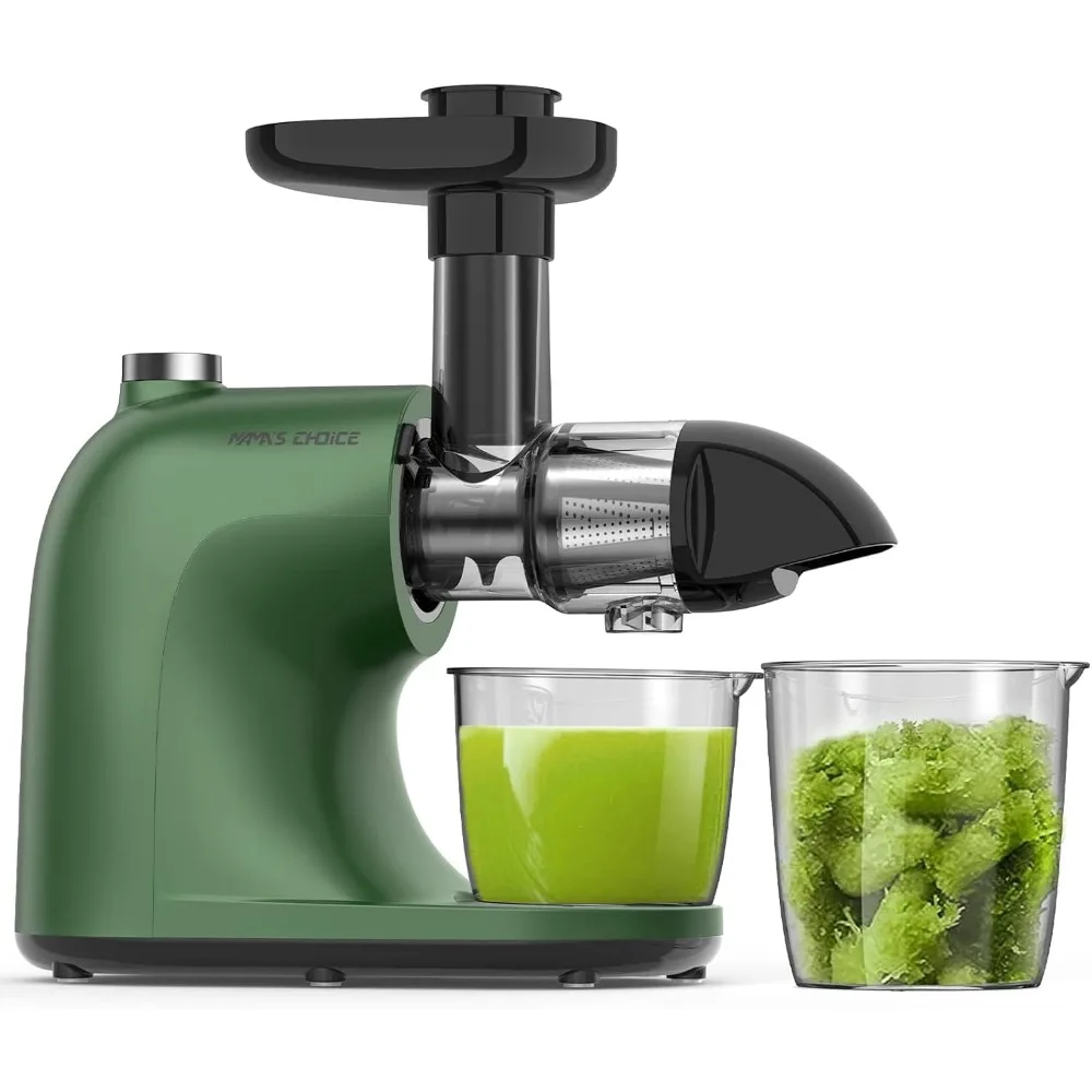 

Juicer Machines, Slow Masticating Juicer for Vegetable and Fruit, Cold Press Juice Extractor Maker, Quiet Motor,Reverse Function