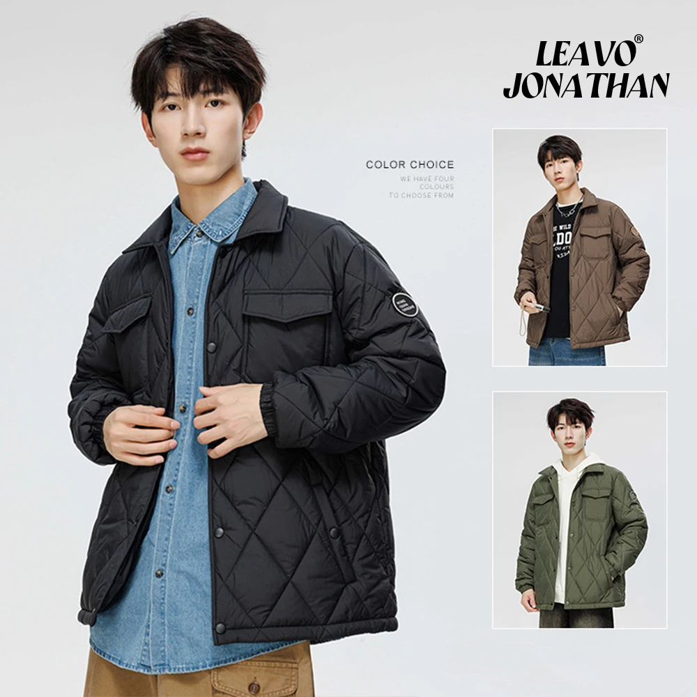 2024 cotton clothes men's winter casual loose warm vest jacket cotton top versatile clothing Japanese retro quilted underwear