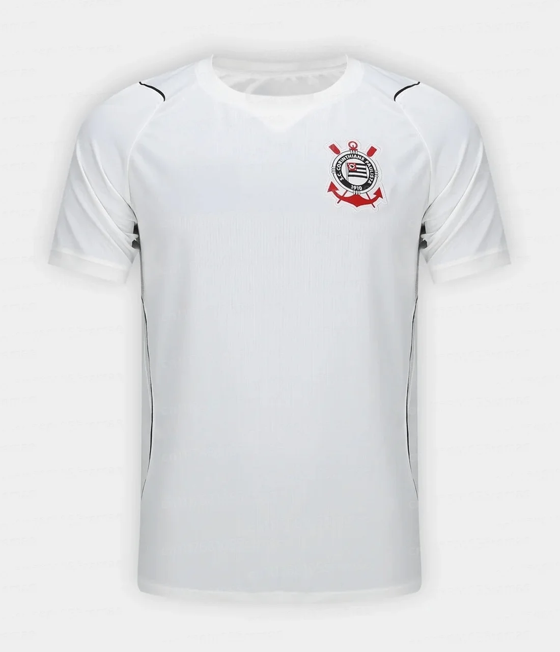 Neues 2026 Sommer Brasilianisches Timon Fußballtrikot, T-Shirt im Corinthian-Stil, Sportliche Street-Fashion Freizeitkleidung im Familienstil – Detail 7