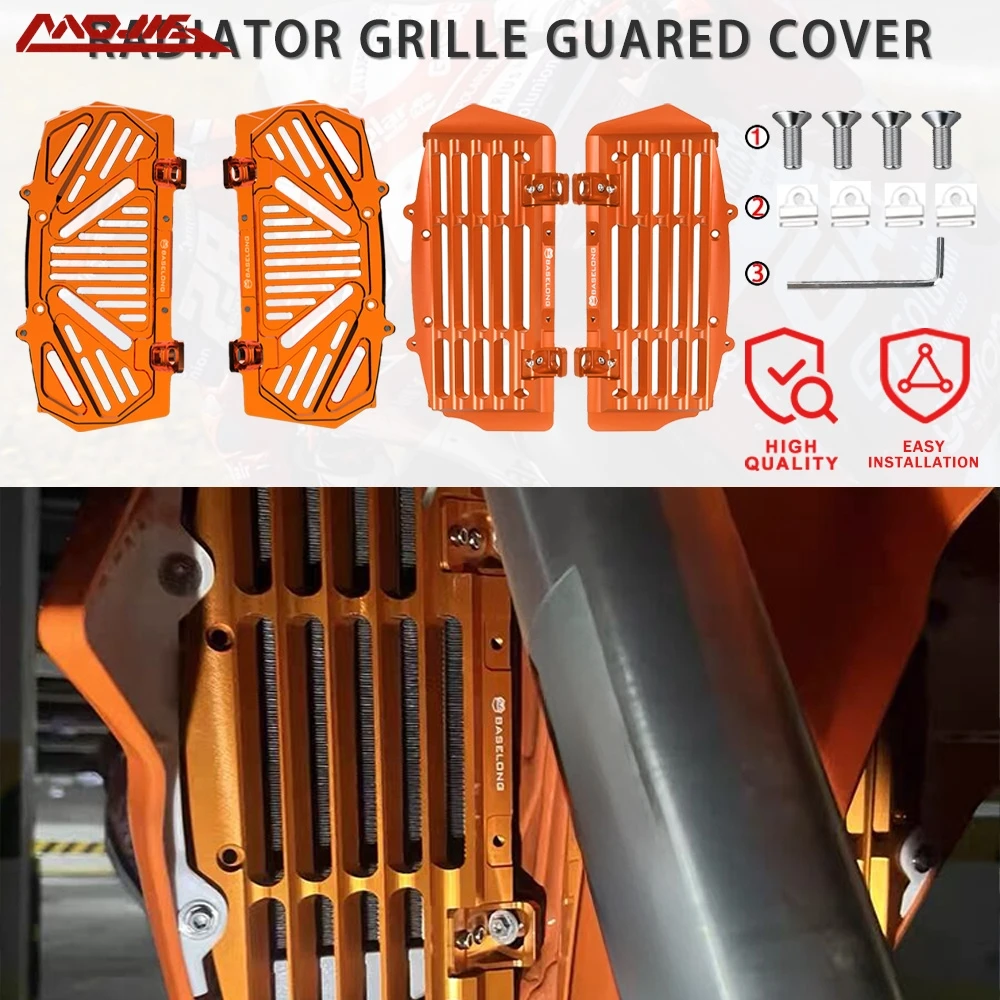 

For GASGAS GAS GAS EC250 EC300 EX250 MC EC EX 250 300 350F 450F Motorcycle Radiator Grille Guard Protector Cover 2023 2022 2021