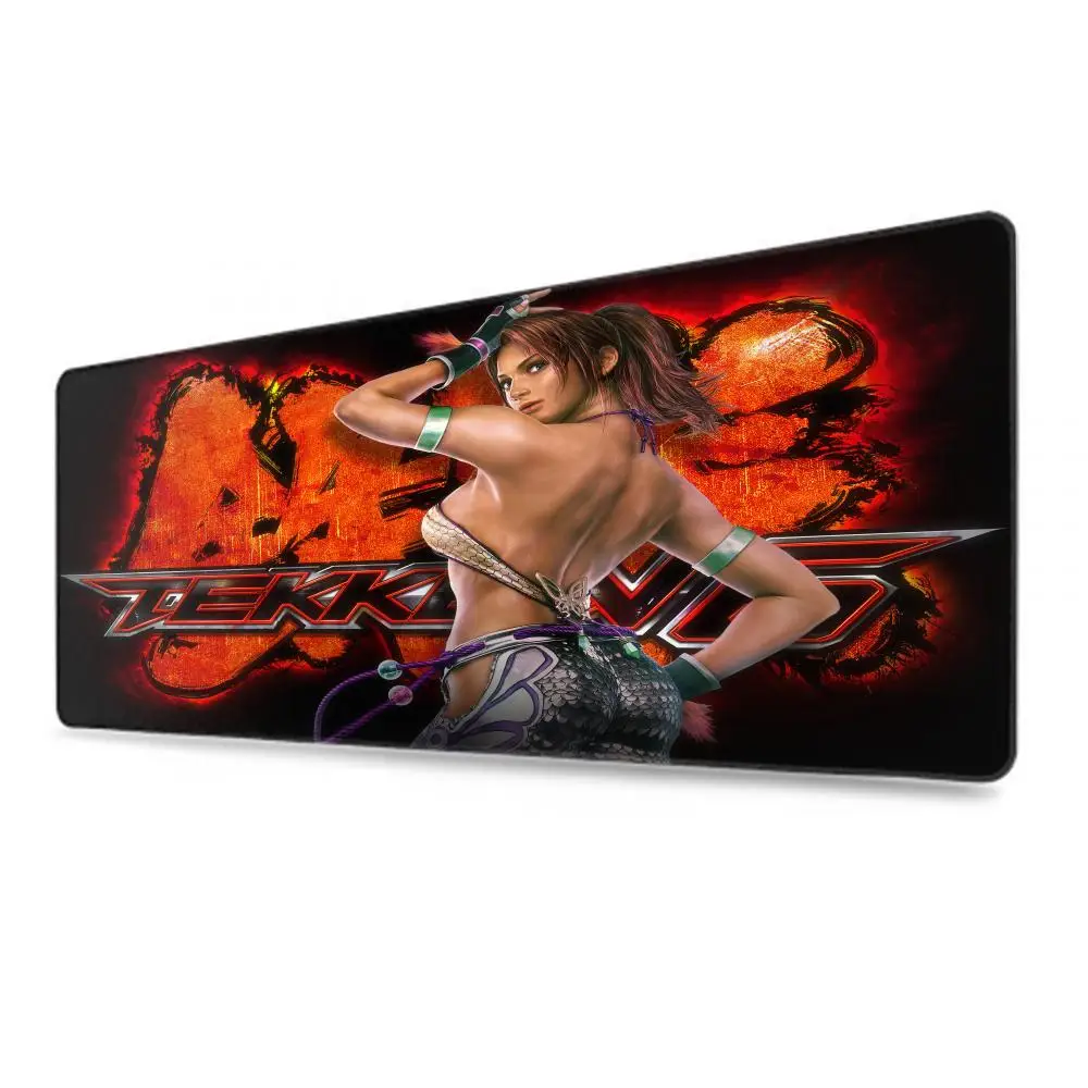 Luxury Tekken Fashion Cool Mouse Pad Large Anime Desk Mat Luxury Desktop Cartoon Gaming Gamer Keyboard Office Computer Cushion