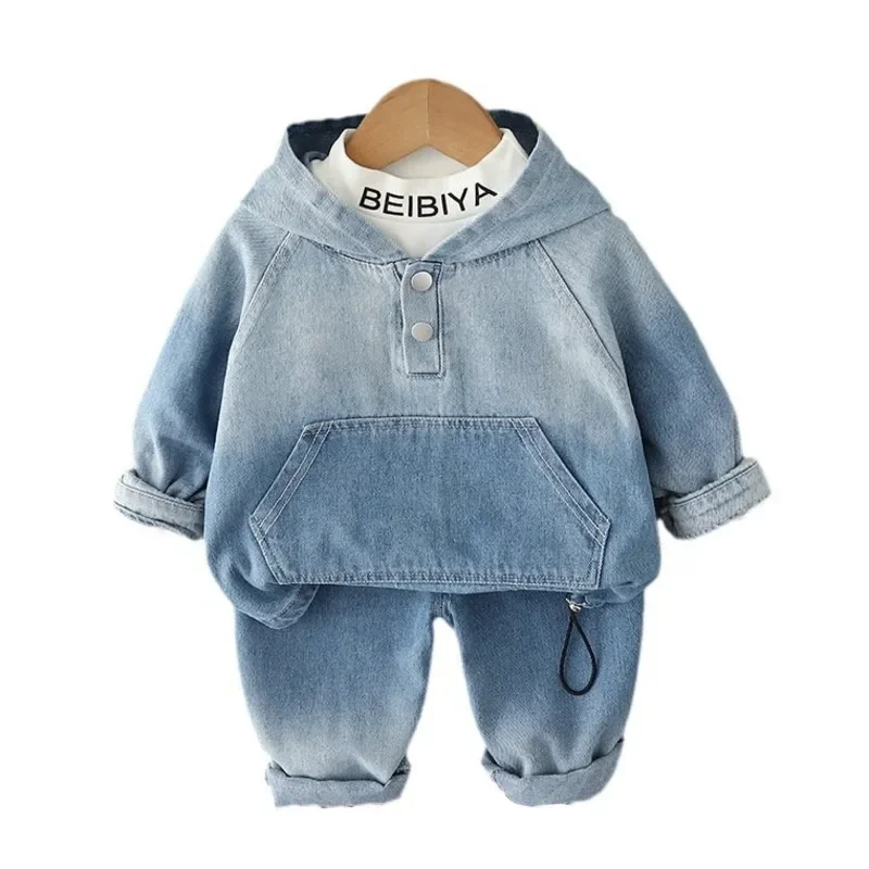 

New Autumn Baby Girl Clothes Kids Boys Clothing Children Casual Hoodies T-Shirt Pants 3Pcs/Set Toddler Costume Infant Tracksuits