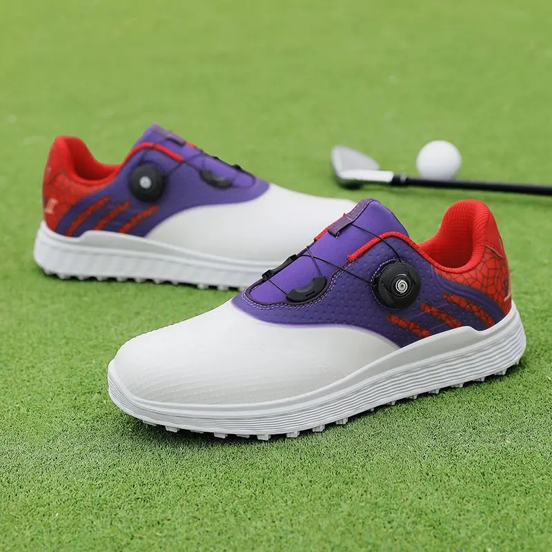 2026 High Quality Designer Sneakers For Man Comfortable Outdoor Sports Shoe Mens Rotating Buckle Golf Training Shoes Men