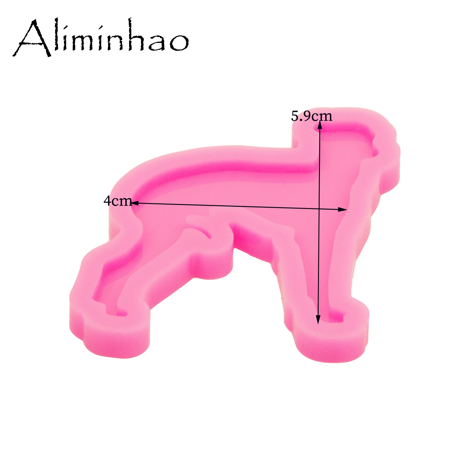 DY1522 Shiny Shar pei/Italian greyhound/Greyhound galgo Dogs Silicone Keychain Resin Molds, Fondant Chocolate Cake Molds