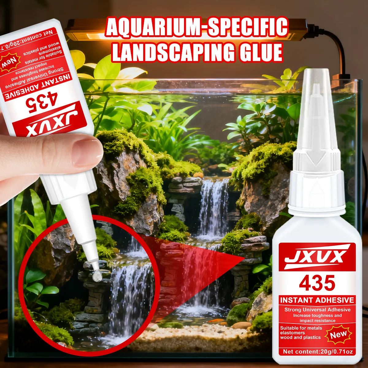 495/480 Aquariengestaltung Moo – Aquarium Plant Glue Bewertung und Preis