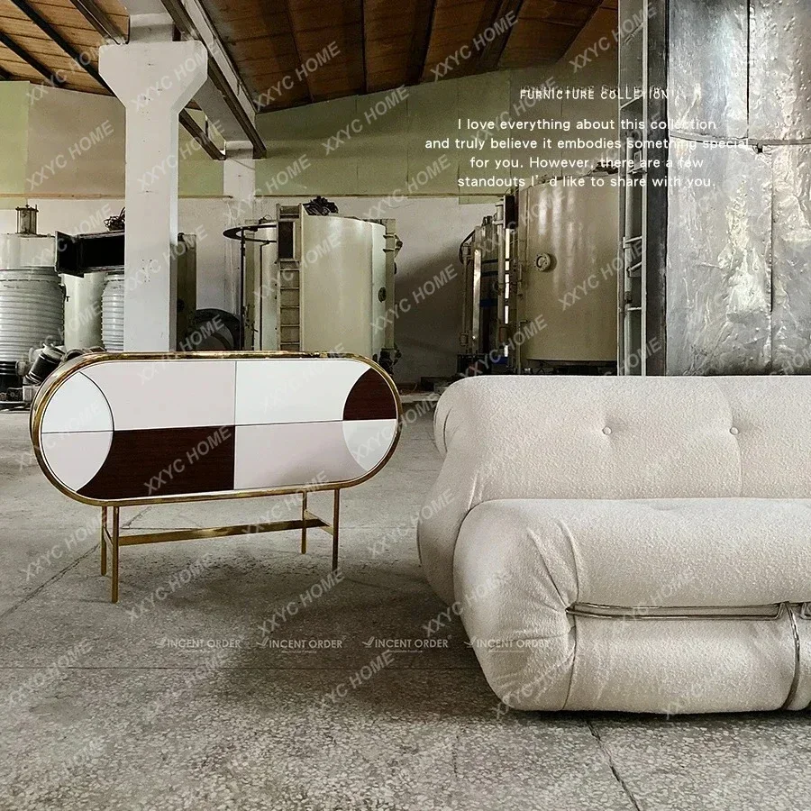 

Креативный и элегантный шкаф-тумба для гостиной/прихожей/коридора, настенный, для телевизора, в стиле минимализм-люкс