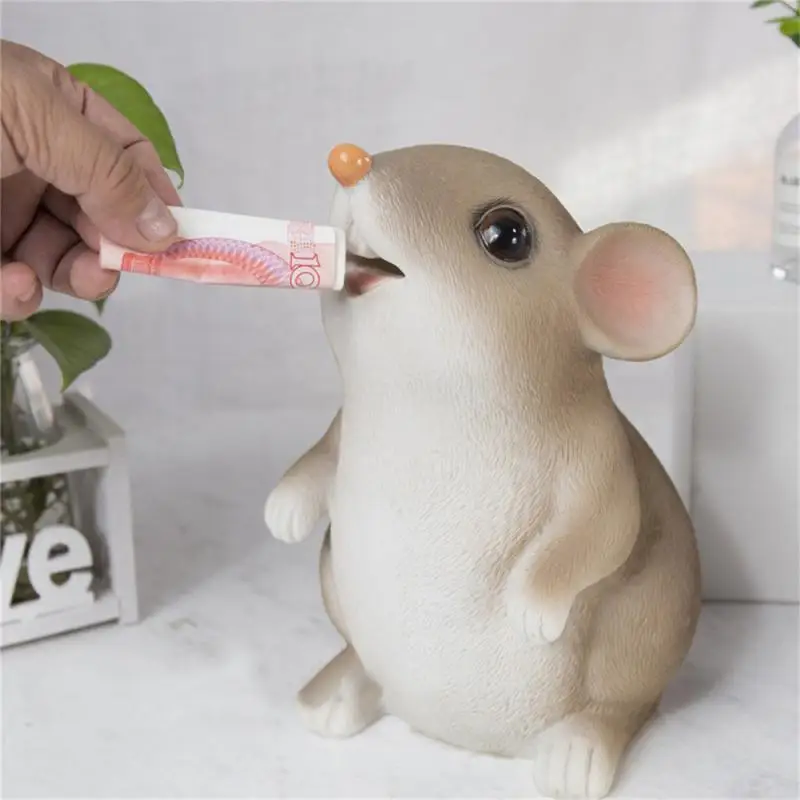 Decorative Ornaments Entertainment Toys Ornaments Not Easy To Damage Kids Toys Rabbit Piggy Bank Save Money Piggy Bank Resin