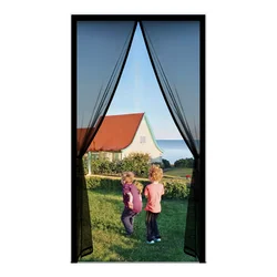100+ Sizes Magnetic Door Curtain, Hands-Free Closure, Anti-Mosquito & Insect Protection, Breathable & Durable, Easy to Install