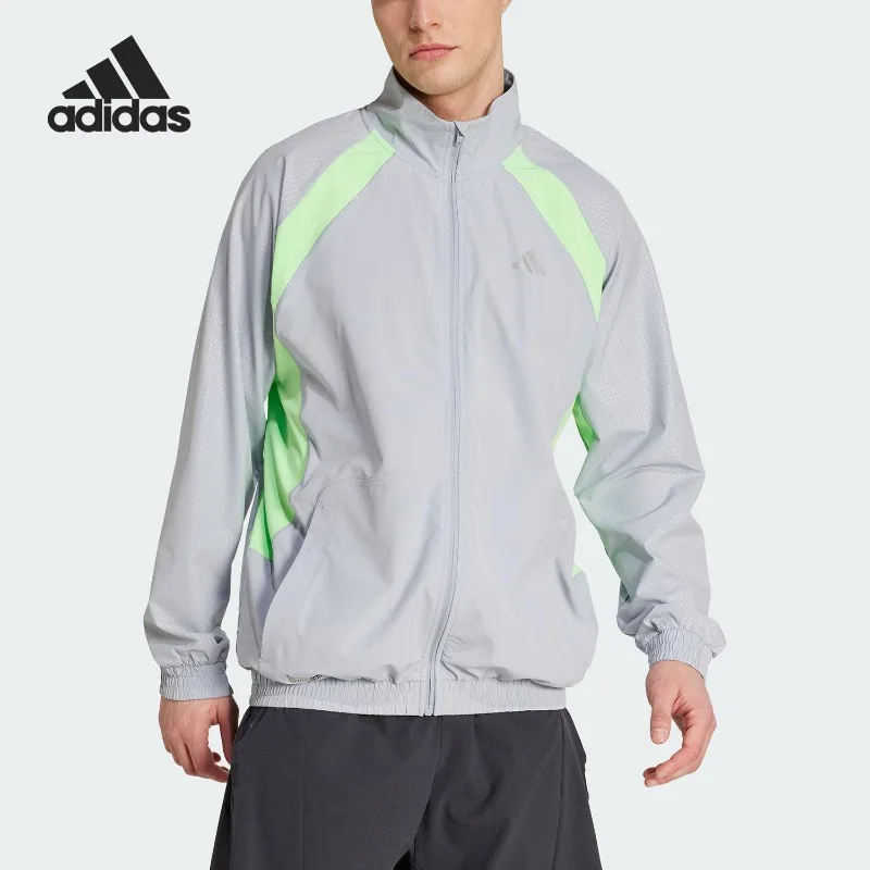AdidasTECH APP R-TOP Men's Splicing Woven Jacket JX0042