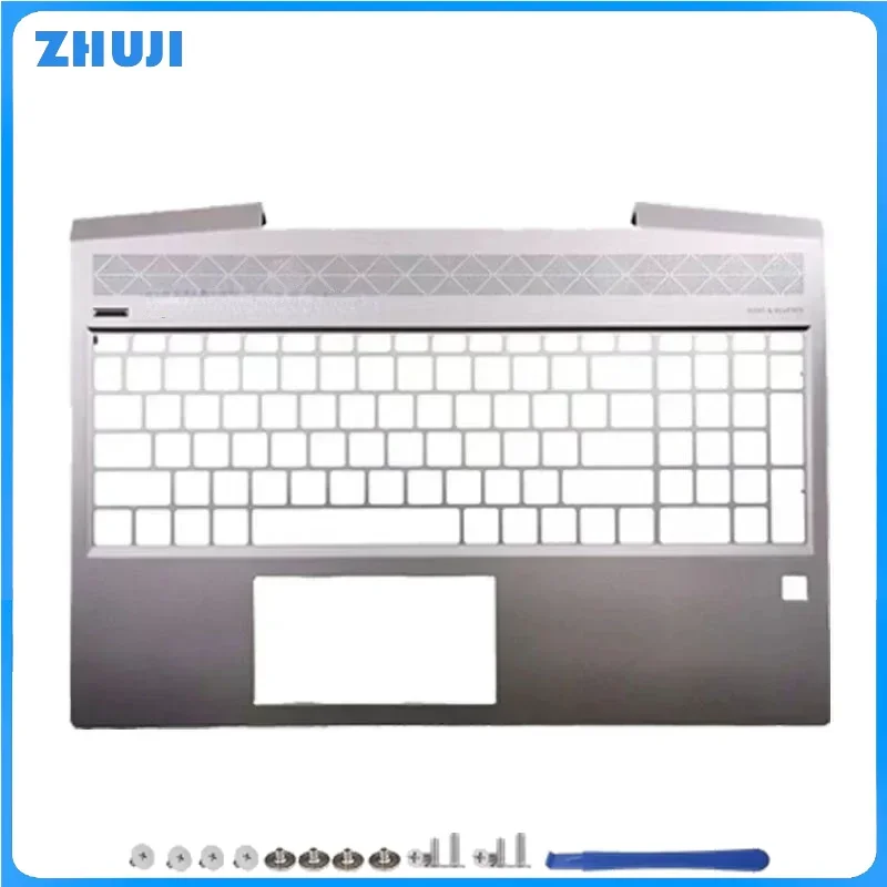 Para zbook 15v g5 zan 99 g1 TPN-C134 nova tela lcd do portátil capa traseira moldura frontal inferior caso dobradiças tampa traseira caso superior