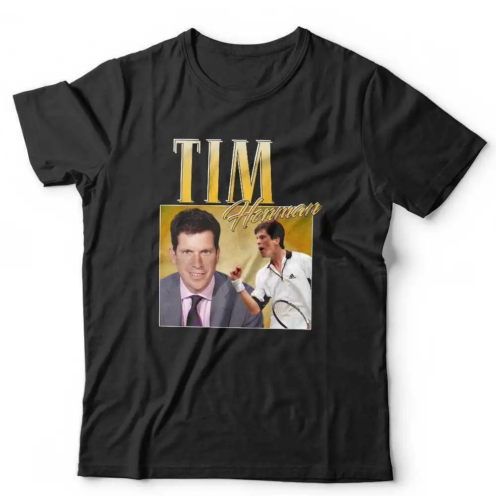 Tim Henman Appreciation Tshirt Unisex Homage Wimbledon Stag or Hen Funny Tennis