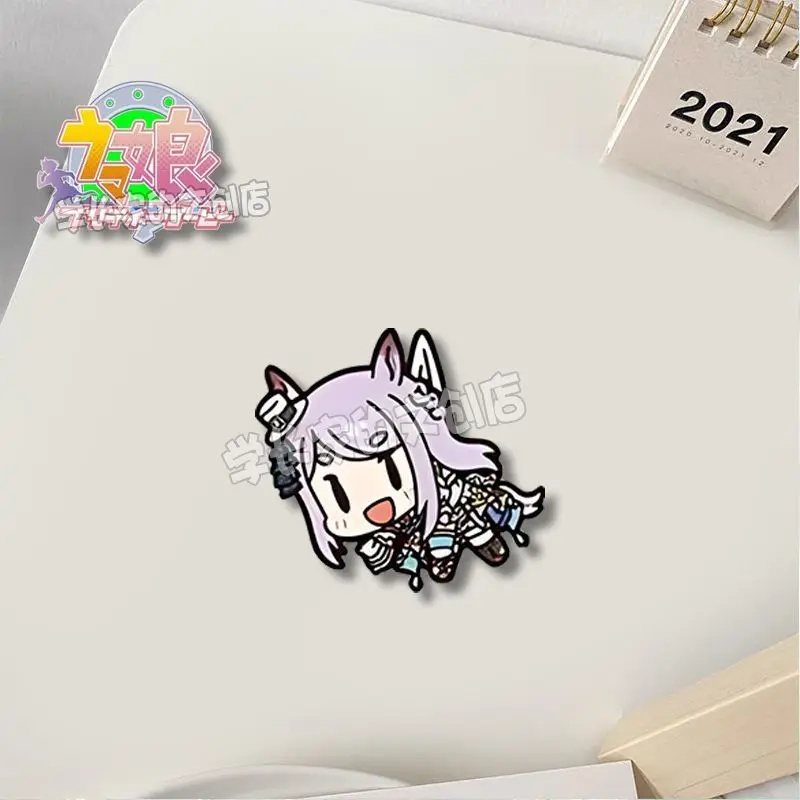 بروش ديربي جميل أنيمي ، شارة أكريليك ، دبابيس كرتون ، ديكور ذاتي الصنع ، إكسسوارات ملابس حقائب ظهر ، صمت طوكيو ، سوزوكا